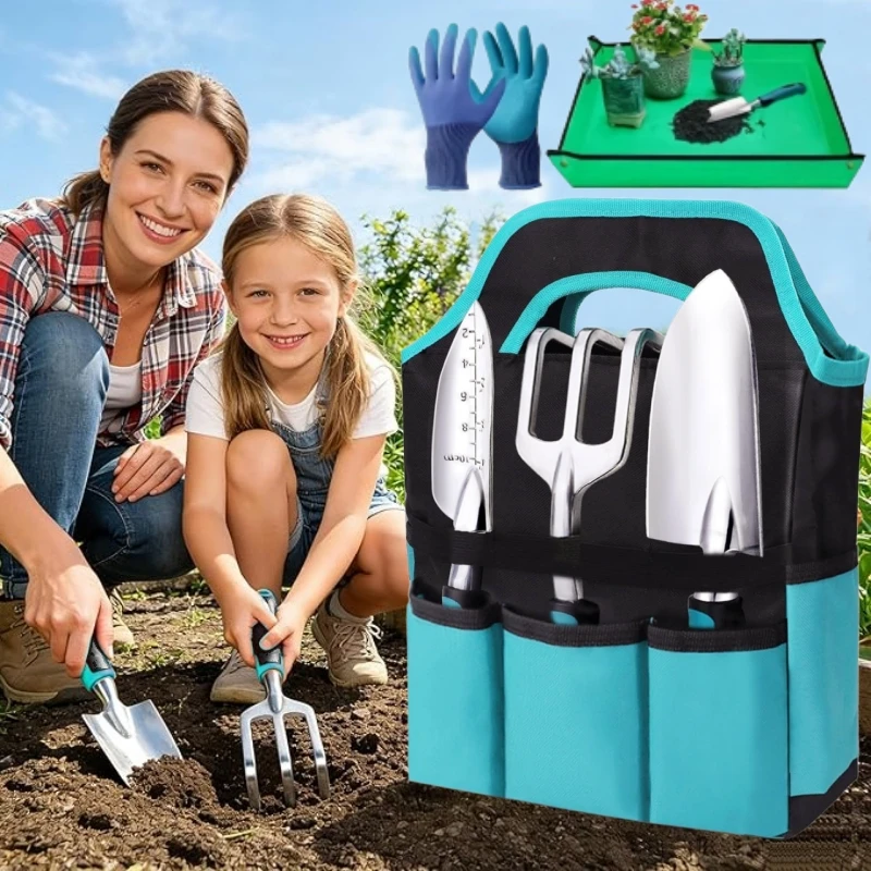 Spade Digging Fork - طقم أدوات يدوية للحدائق مكون من