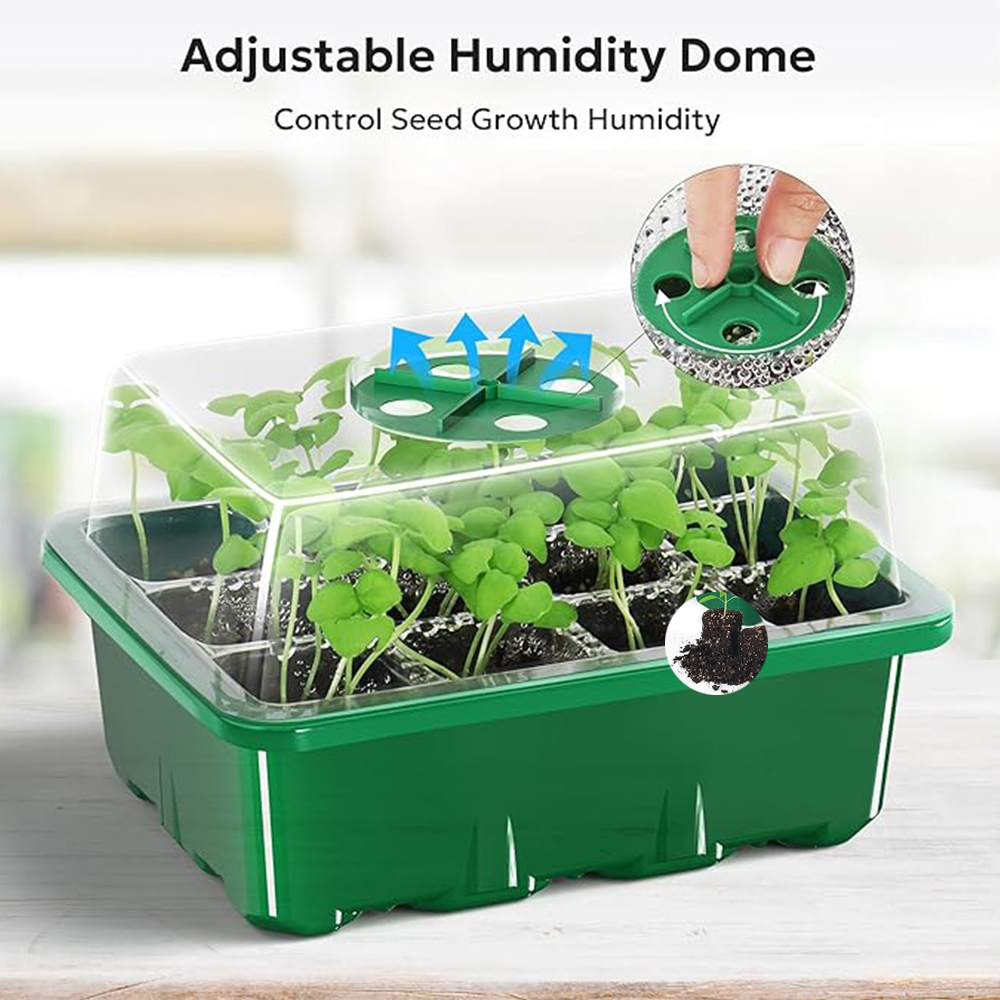 Propagation Tray Dome - 10 قطعة/المجموعة صواني الشتلات البذور كاتب