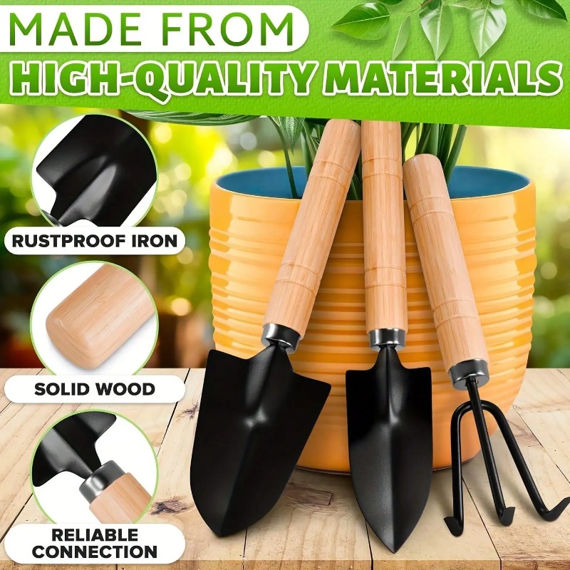 Gardening Tools Combo - طقم أدوات حدائق صغيرة محمولة من