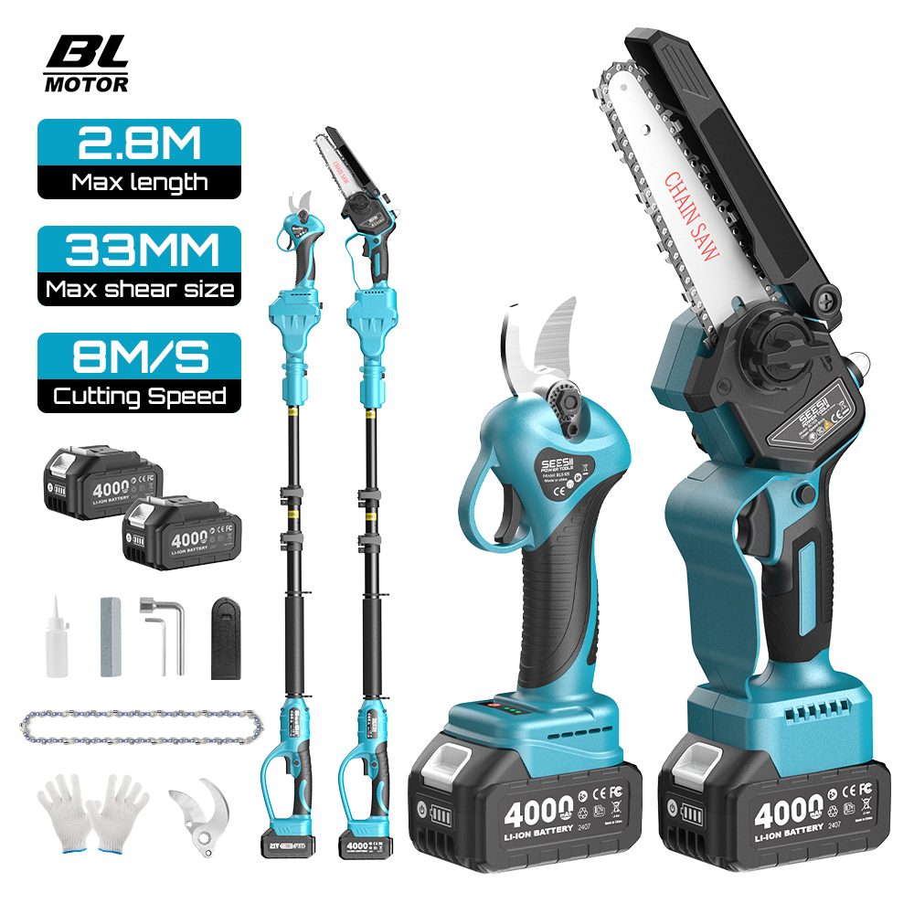 Gardening Tools Combo - Seesii 3 في 1 فرش تصغير