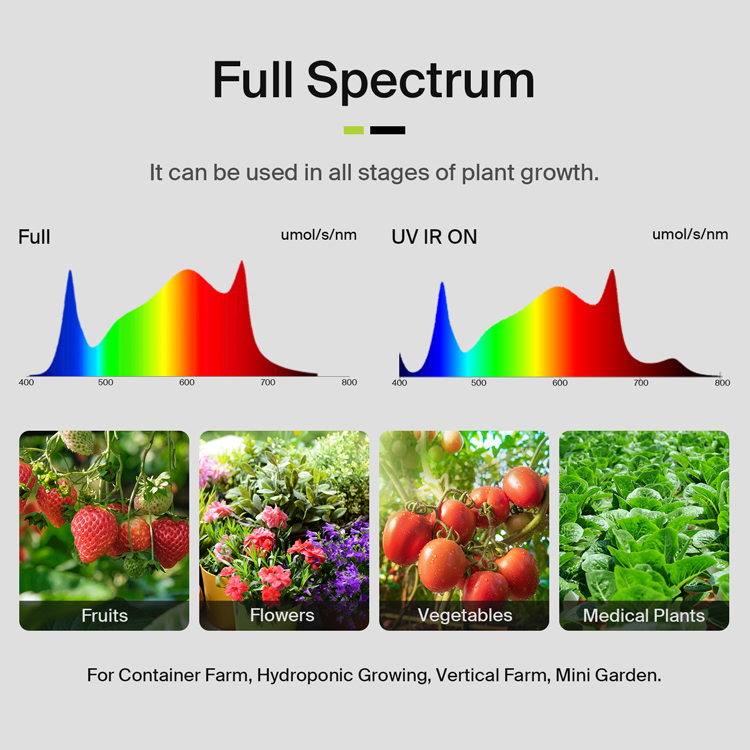 إضاءة نمو النباتات LED فليكس س - مراجعة Led Grow Light وسعره