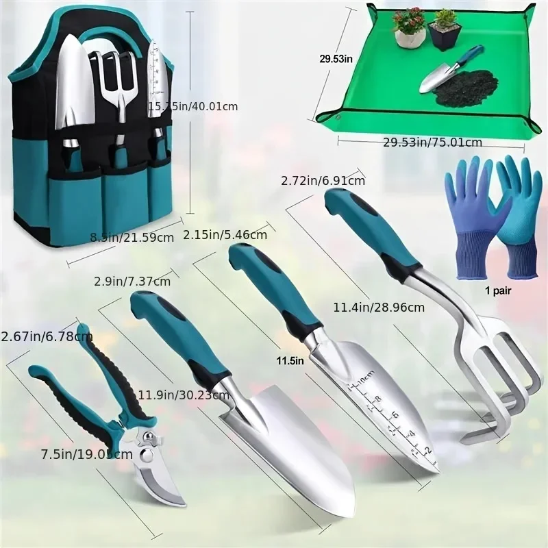 طقم أدوات يدوية للحدائق مكون م - مراجعة Spade Digging Fork وسعره