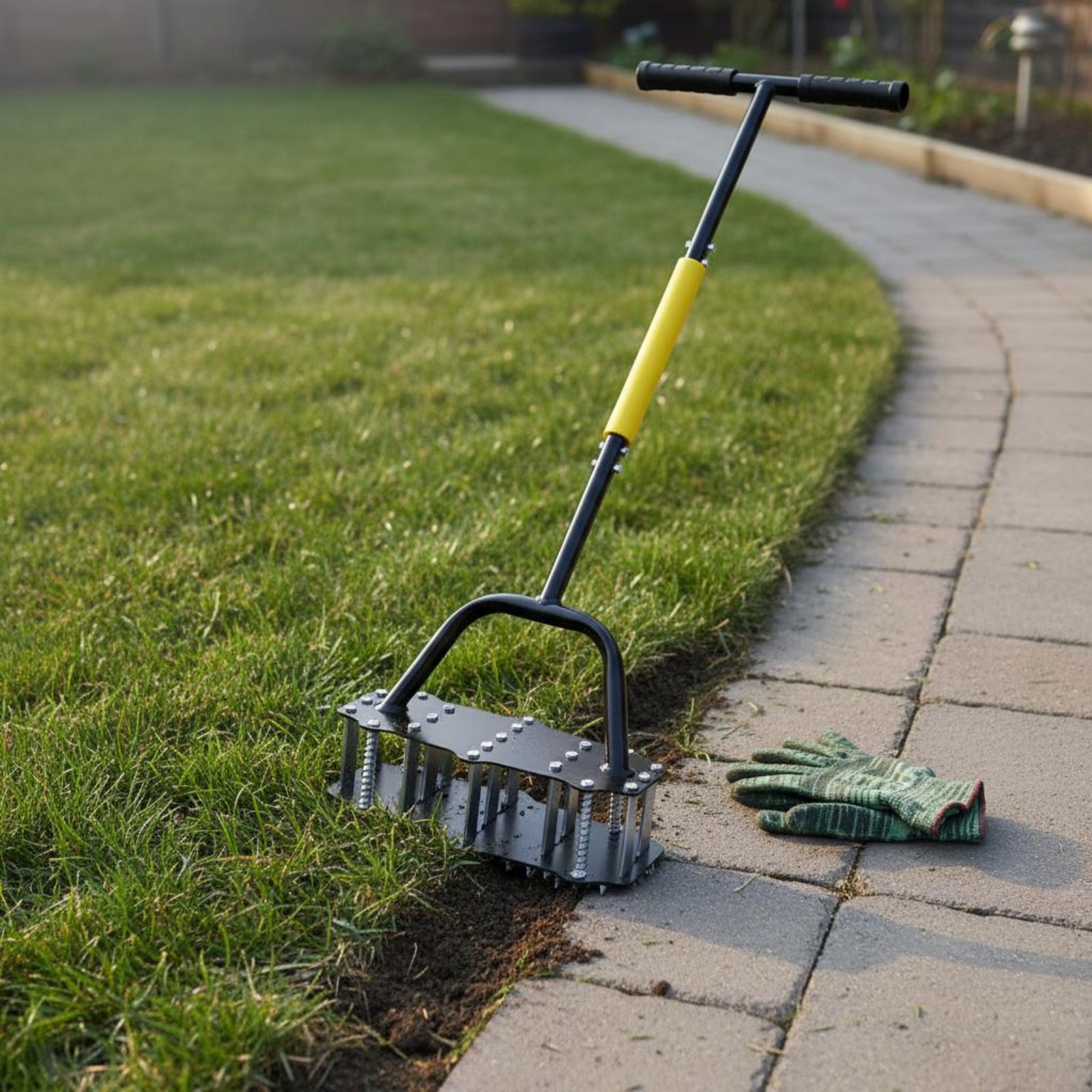 أداة تحديد حواف العشب اليدوية  - مراجعة Gardening Tools And Uses وسعره