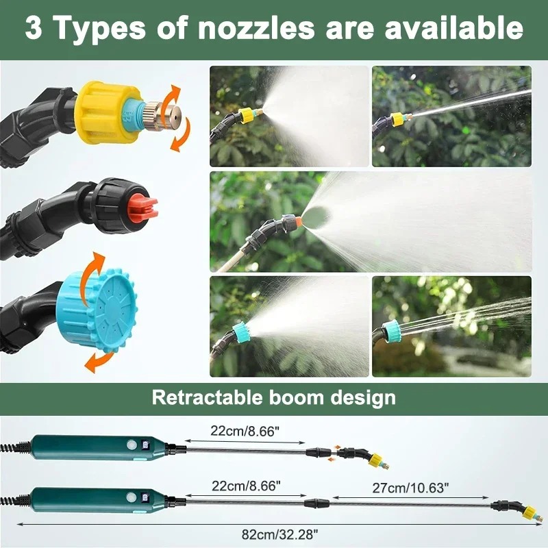 بخاخ حدائق كهربائي محمول عالي  - مراجعة Gardening Tools Lowes وسعره