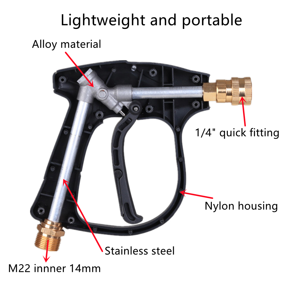 مسدس غسيل بالضغط العالي + مجمو - مراجعة Gardening Tools Combo وسعره