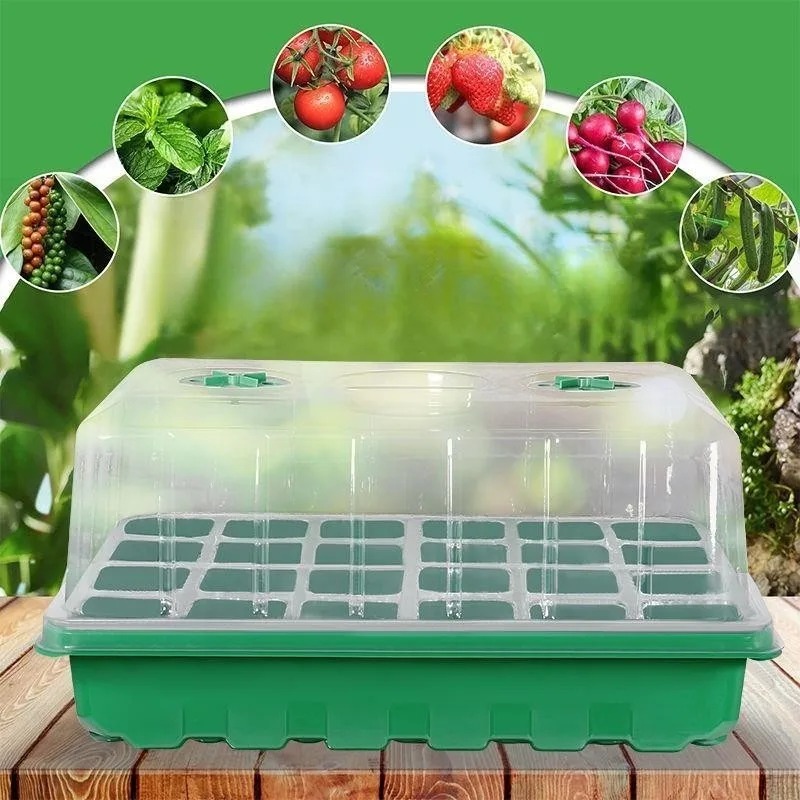 طقم صواني شتلات 1/5 قطعة - صين - مراجعة Propagation Tray Dome وسعره