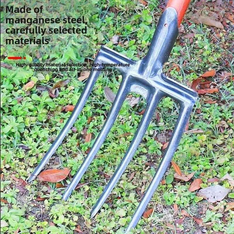 شوكة حفر للحدائق من الفولاذ ال - مراجعة Spade Digging Fork وسعره