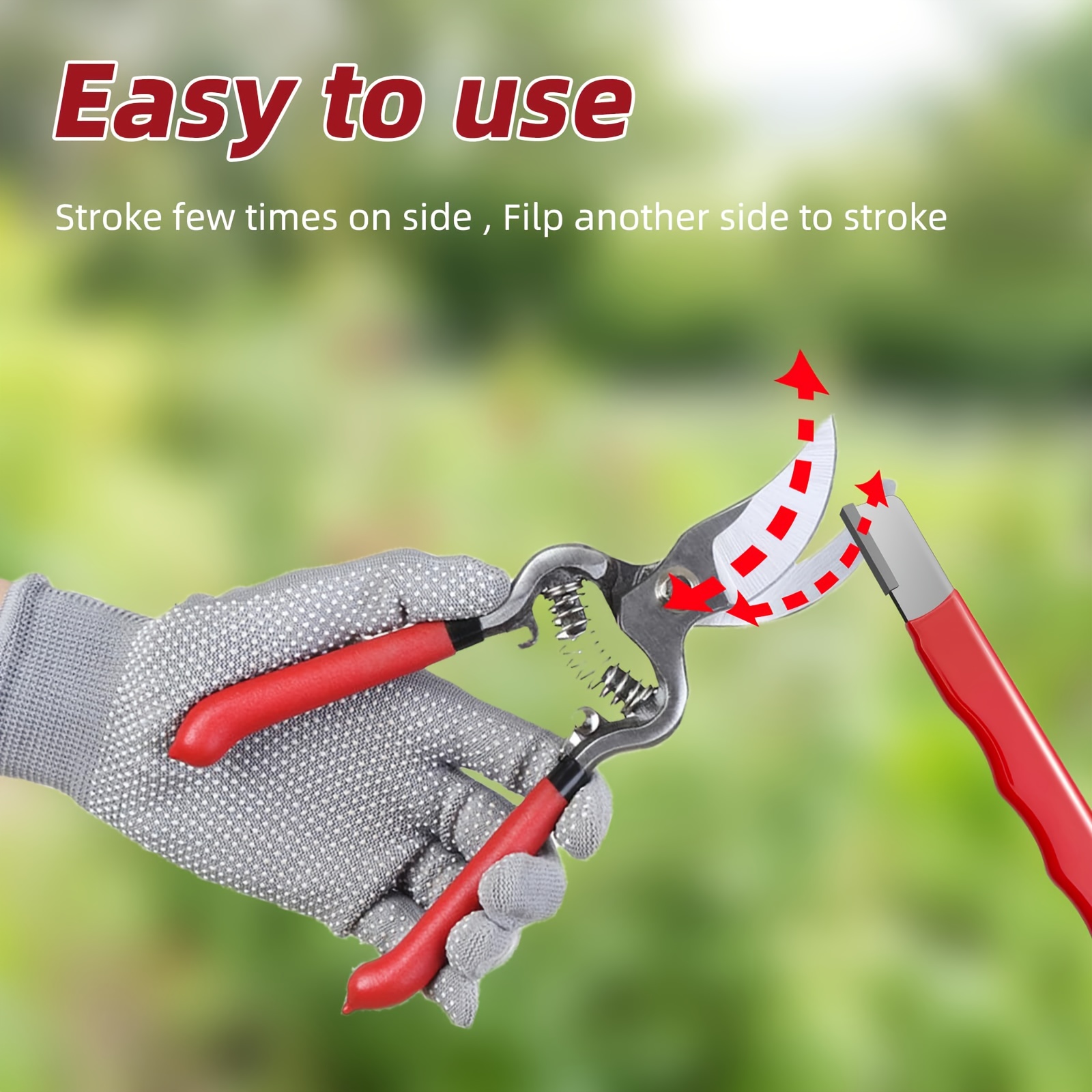 مبراة مقصات الحديقة، شحذ مقصات - مراجعة Gardening Tools Must Haves وسعره