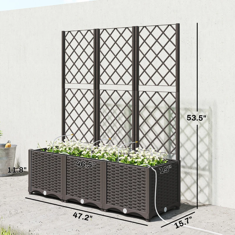 صندوق زراعة خارجي، حوض زراعة م - مراجعة Self-Watering Planter وسعره