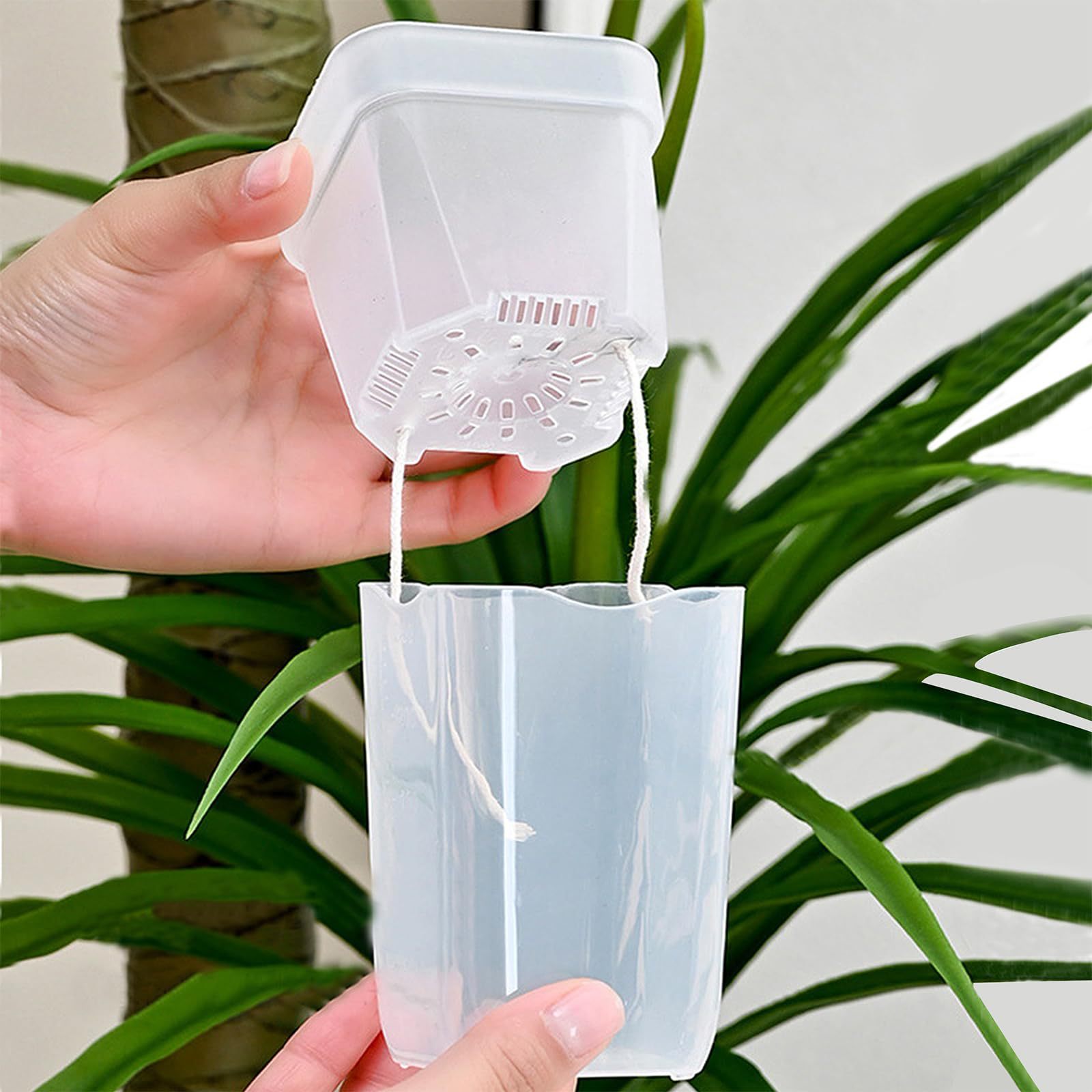 16/32 قطعة من الأصص ذاتية الري - مراجعة Self-Watering Planter وسعره
