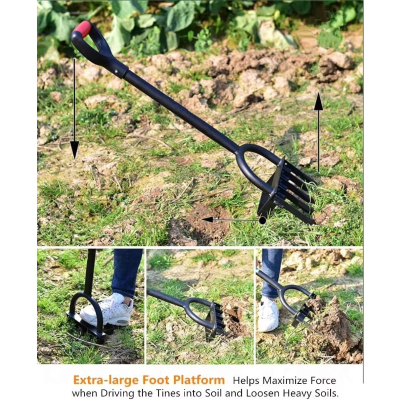 شوكة حفر للحدائق شديدة التحمل  - مراجعة Spade Digging Fork وسعره