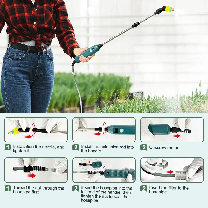 بخاخ حديقة كهربائي بقدرة 2400  - مراجعة Gardening Tools Lowes وسعره