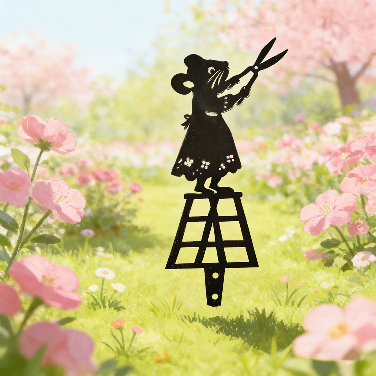 عمود حديقة معدني بتصميم خطوط س - مراجعة Gardening Tools Combo وسعره