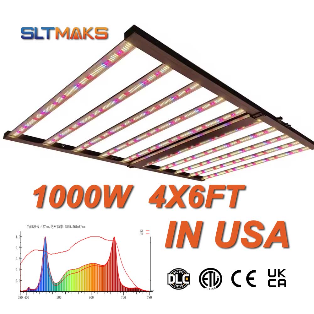 مصباح نمو LED كامل الطيف من SL - مراجعة Led Grow Light وسعره