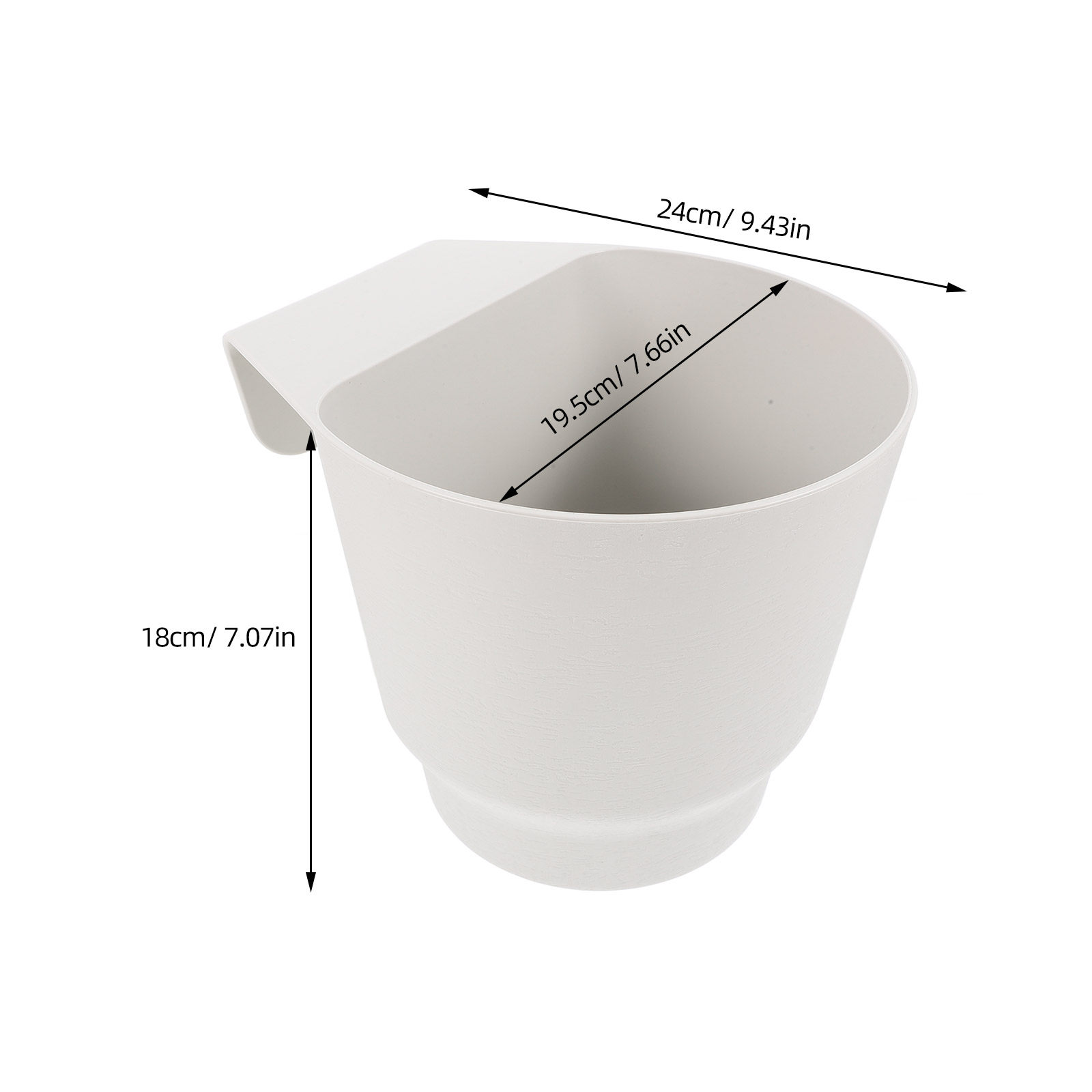 وعاء زهور بلاستيكي بنفسجي للري - مراجعة Self-Watering Planter وسعره