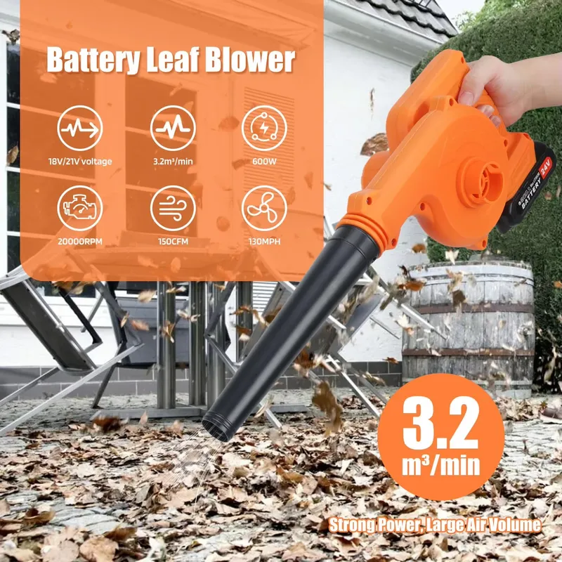 منفاخ أوراق الشجر اللاسلكي 2 ف - مراجعة Gardening Tools Lowes وسعره
