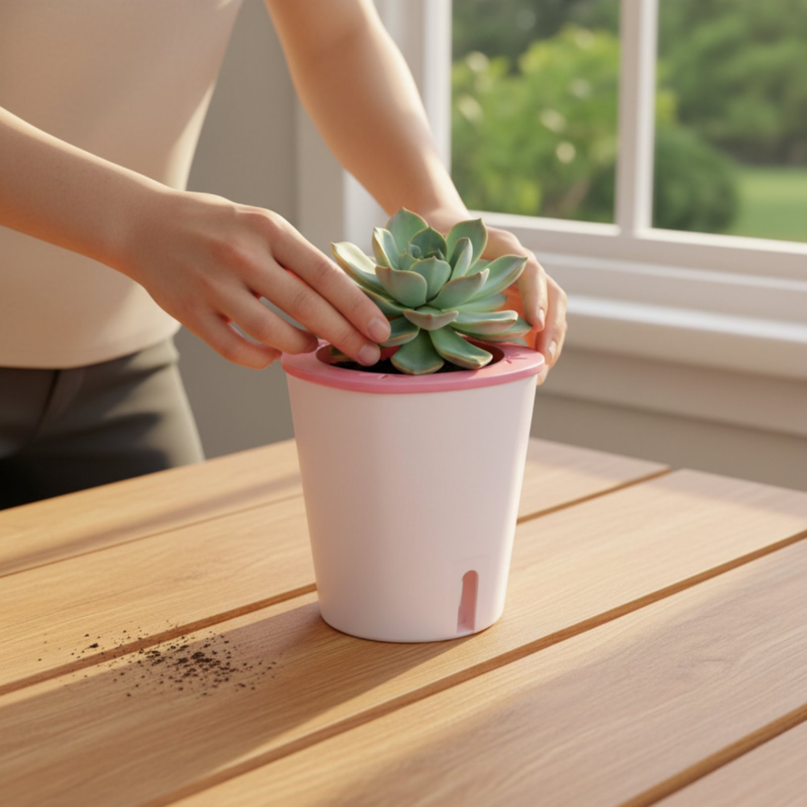 وعاء زراعة ذاتي الري كبير الحج - مراجعة Self-Watering Planter وسعره