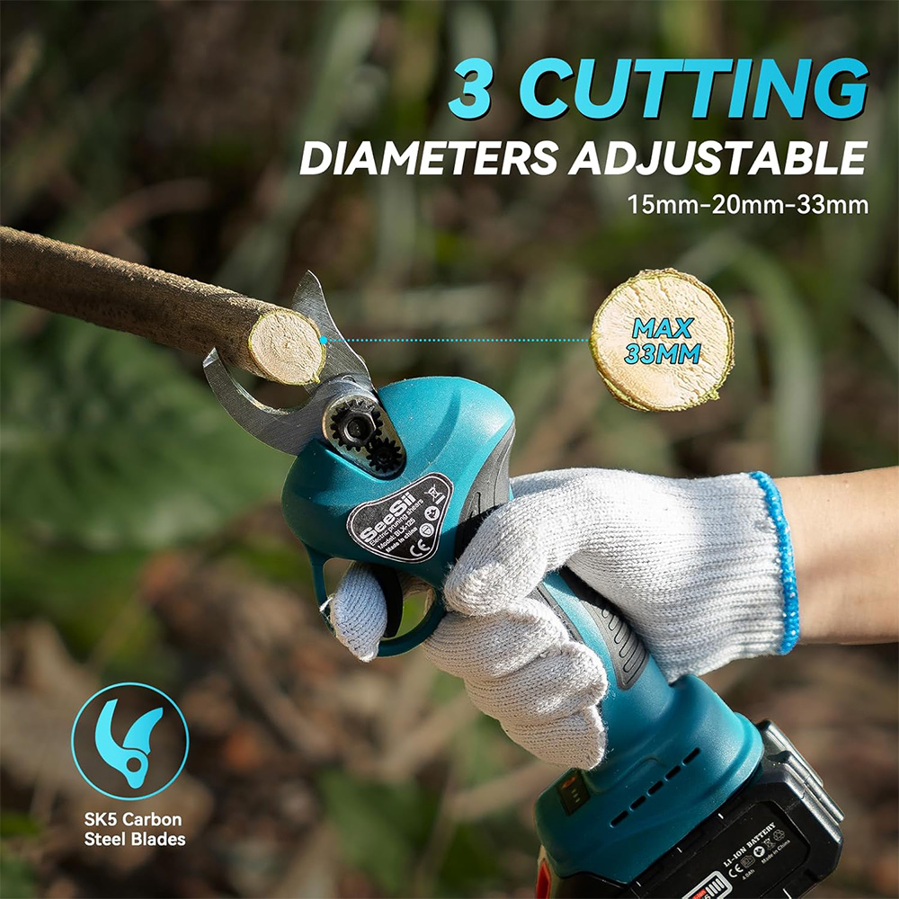 Seesii 3 في 1 فرش تصغير القطب  - مراجعة Gardening Tools Combo وسعره