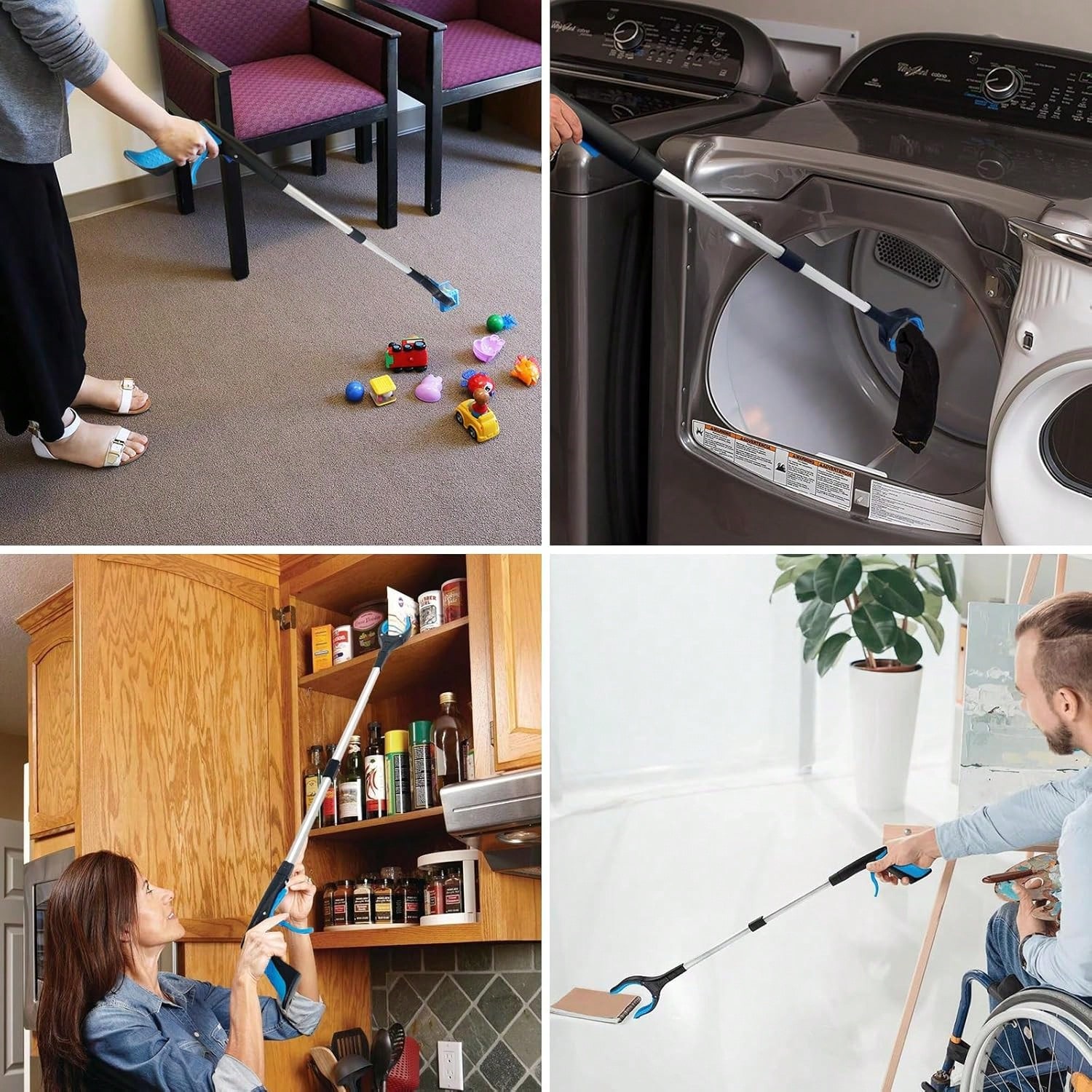 أداة التقاط قابلة للطي بطول 32 - مراجعة Gardening Tools Must Haves وسعره