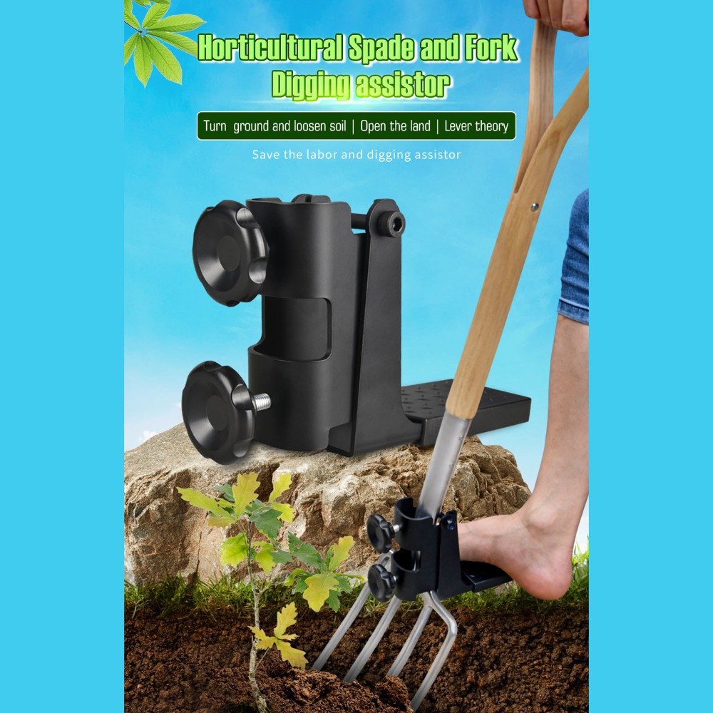 أداة مساعدة للحفر بتصميم مبدأ  - مراجعة Spade Digging Fork وسعره